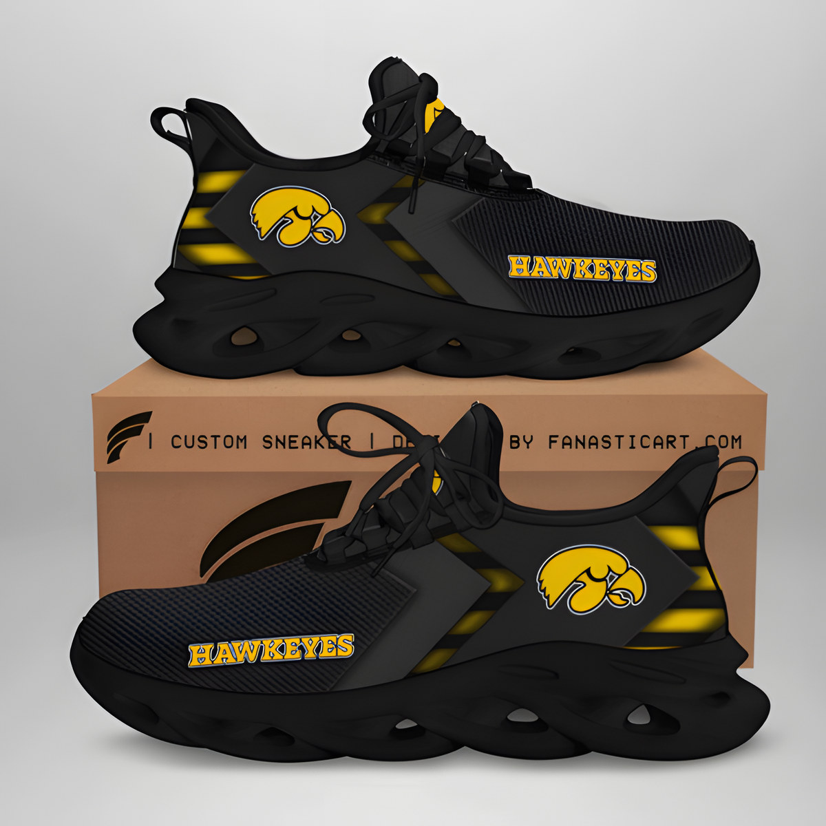 Iowa Hawkeyes Max Soul Shoes