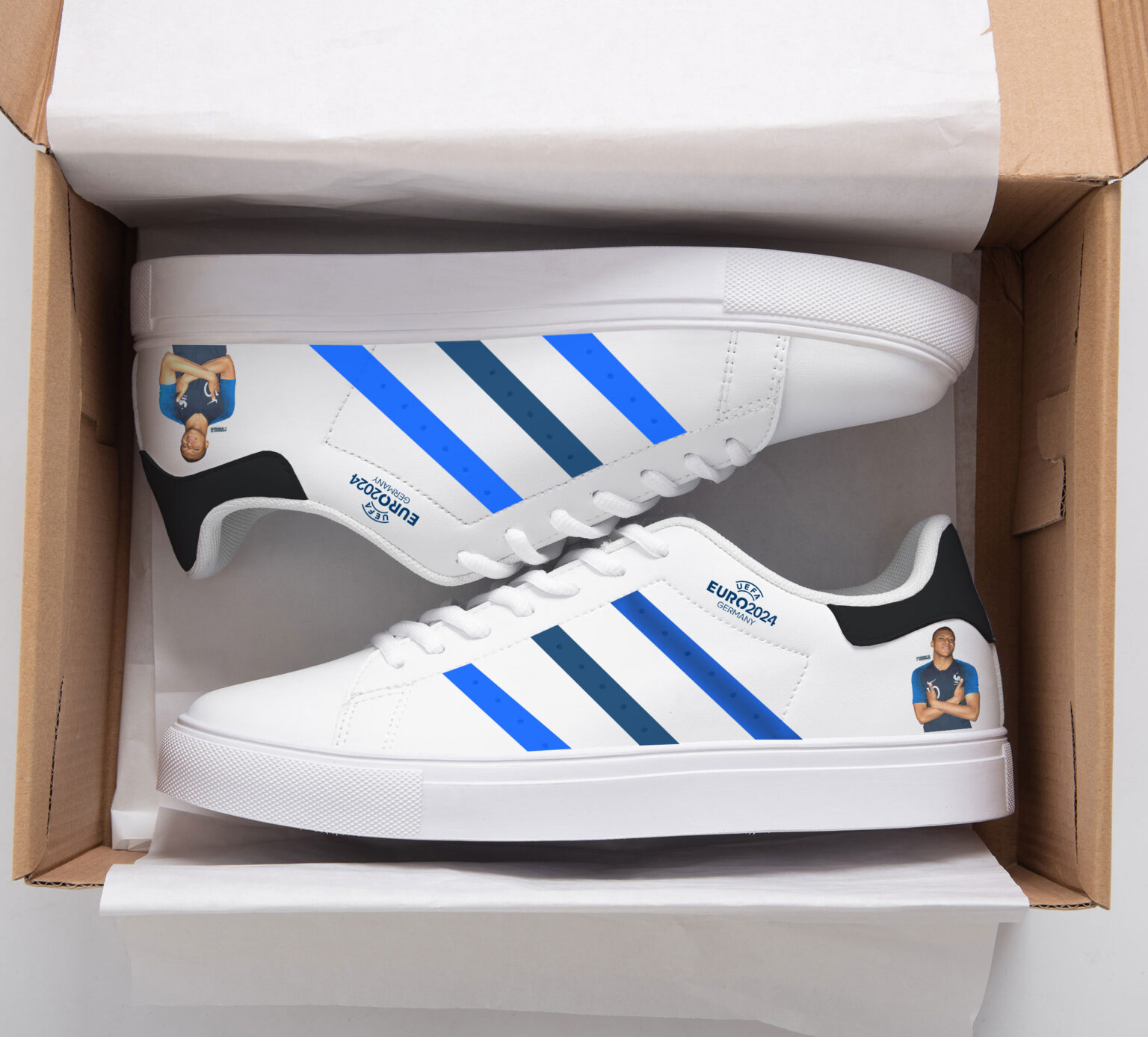 Kylian Mbappé Uefa Euro 2024 Stan Smith Shoes 2 1 Kylian Mbappé Uefa Euro 2024 Stan Smith Shoes 2