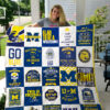 Michigan Wolverines 1 Quilt