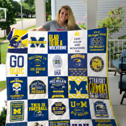 Michigan Wolverines 1 Quilt