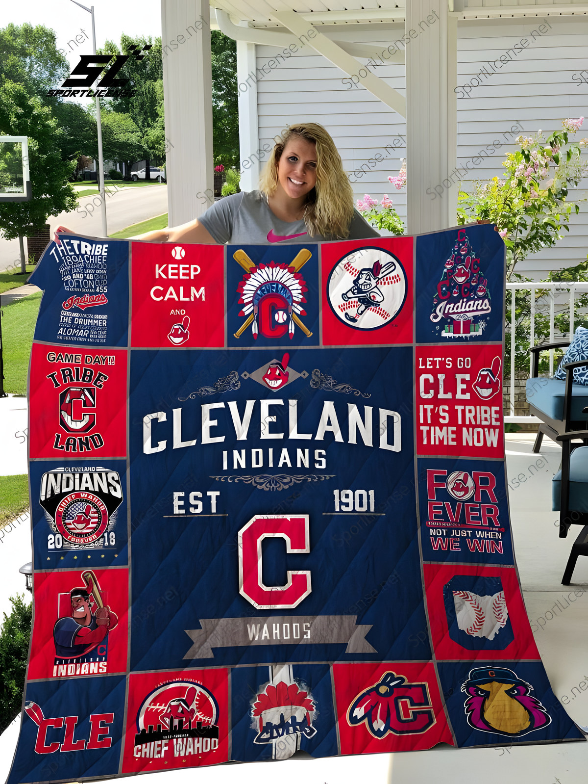 Cleveland Indians I 2 Quilt