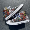 U 2 Band High Top Shoes