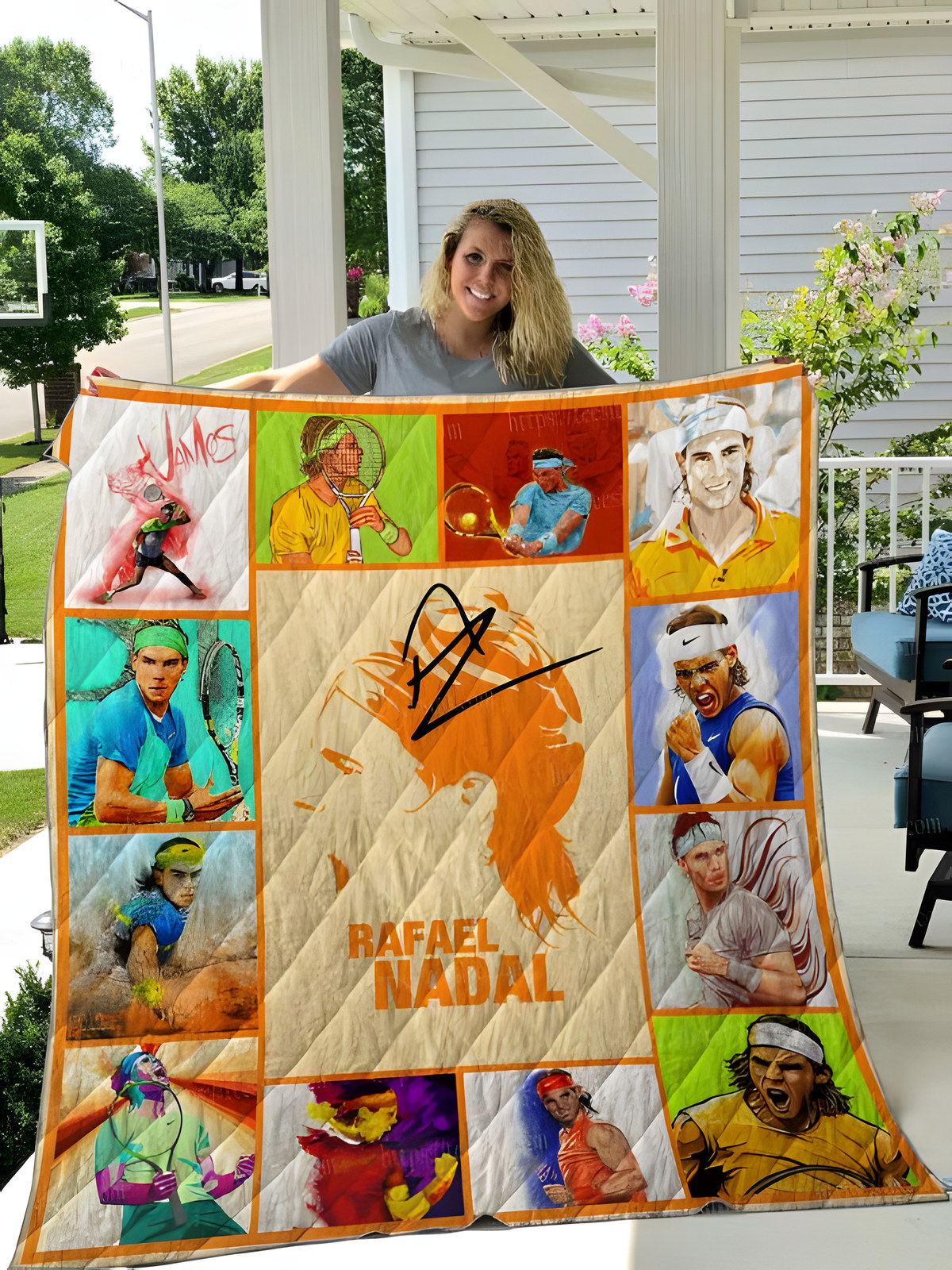 Rafael Nadal Quilt Lover Quilt