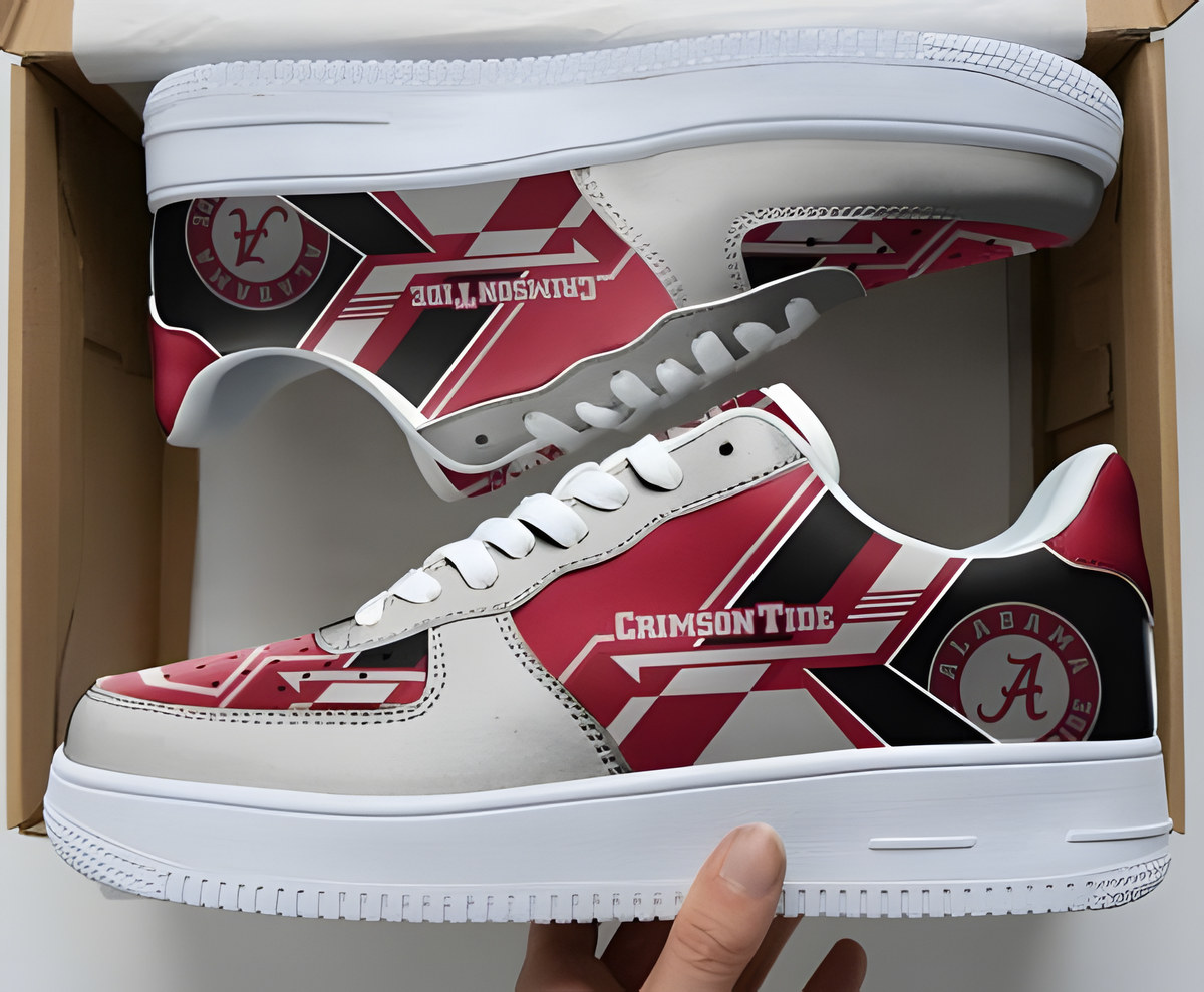 Alabama Crimson Tide I 0 Air Force Shoes