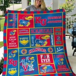 Kansas Jayhawks 2 Quilt