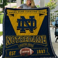 Notre Dame Fighting Irish 2 Quilt