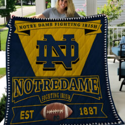 Notre Dame Fighting Irish 2 Quilt