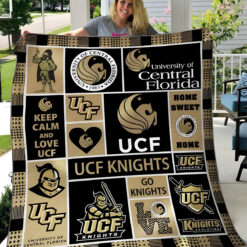 Ucf Knights 2 Quilt