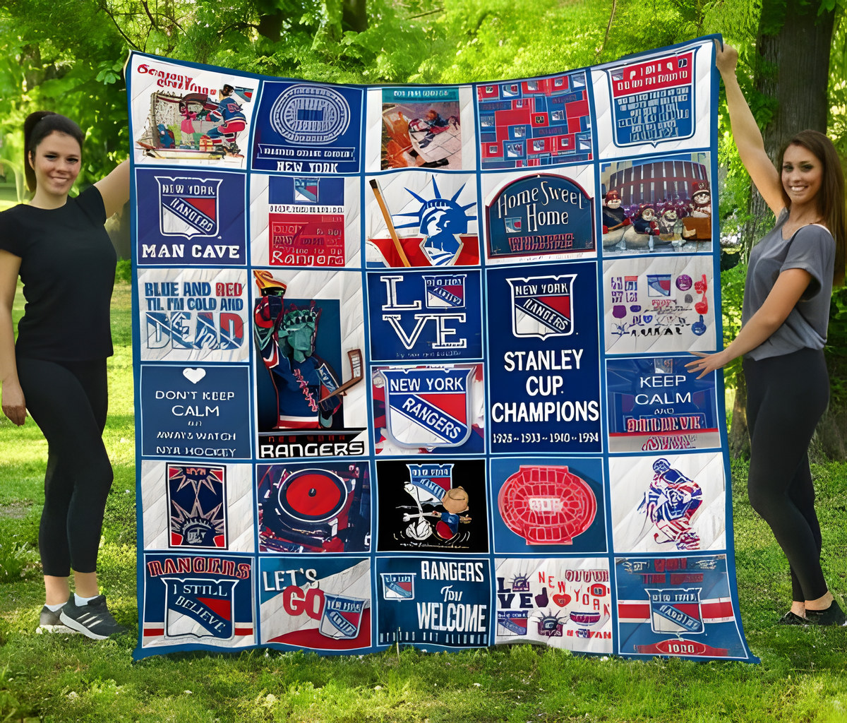 New York Rangers Quilt