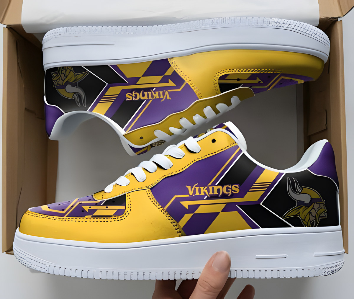 Minnesota Vikings A 0 Air Force Shoes