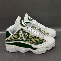 Oakland Athletics Jordan 13 Shoes