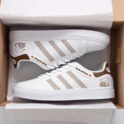 Peach And Goma Stan Smith Shoes