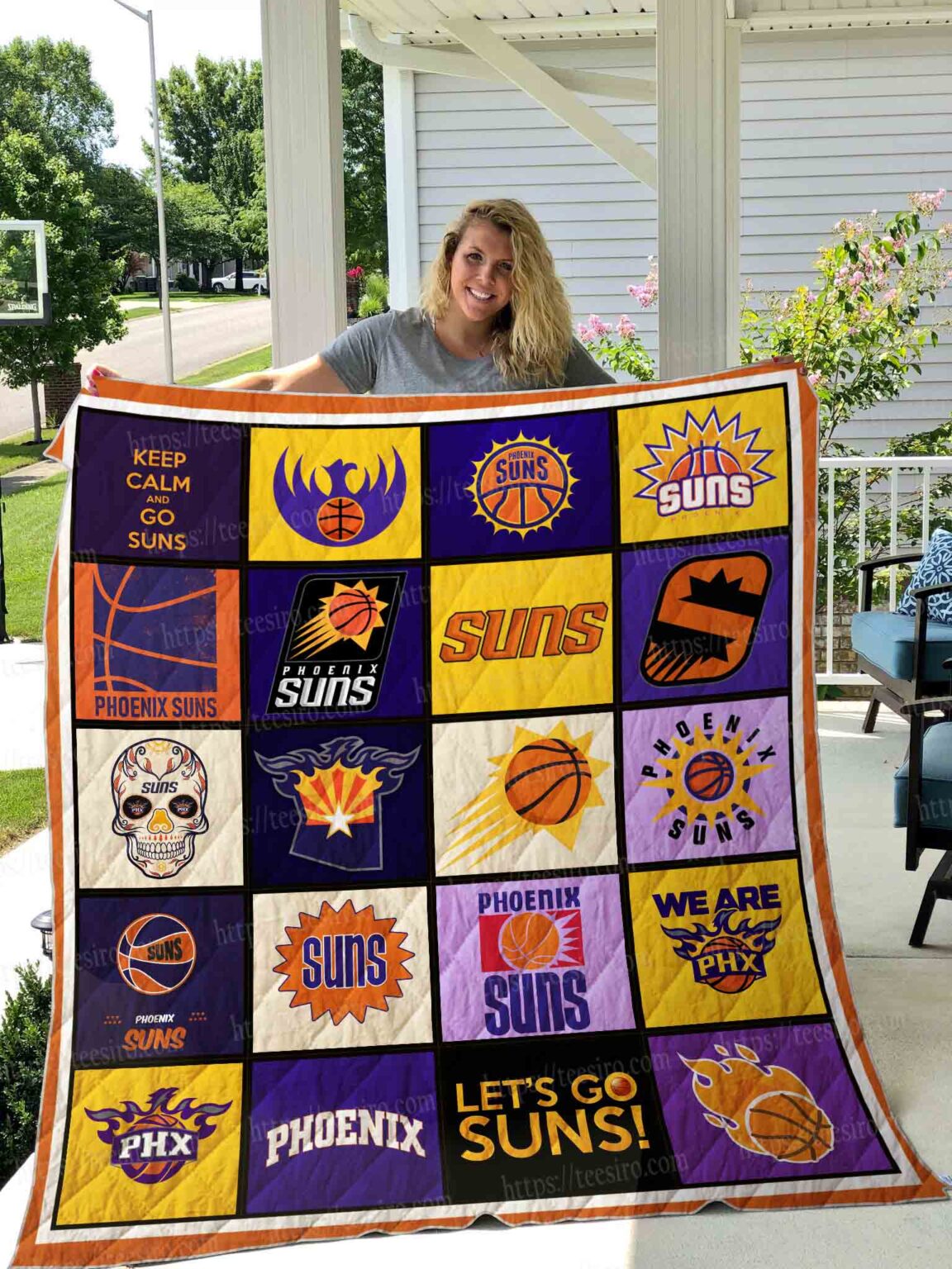 Phoenix Suns Lover Quilt 1 Phoenix Suns Lover Quilt