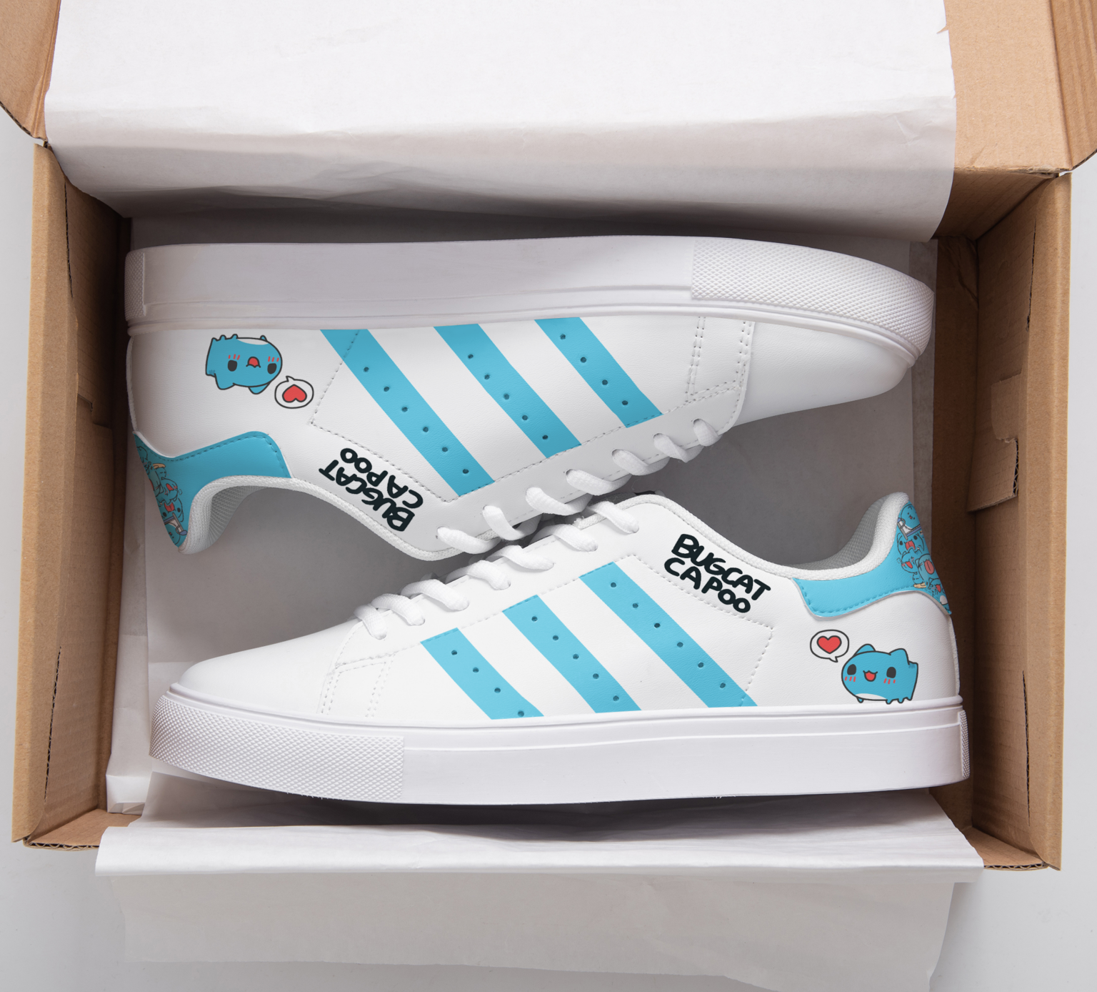 Bugcat Capoo Stan Smith Shoes 1 Bugcat Capoo Stan Smith Shoes