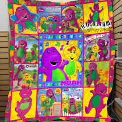 Barney And Friends 1 Quilt