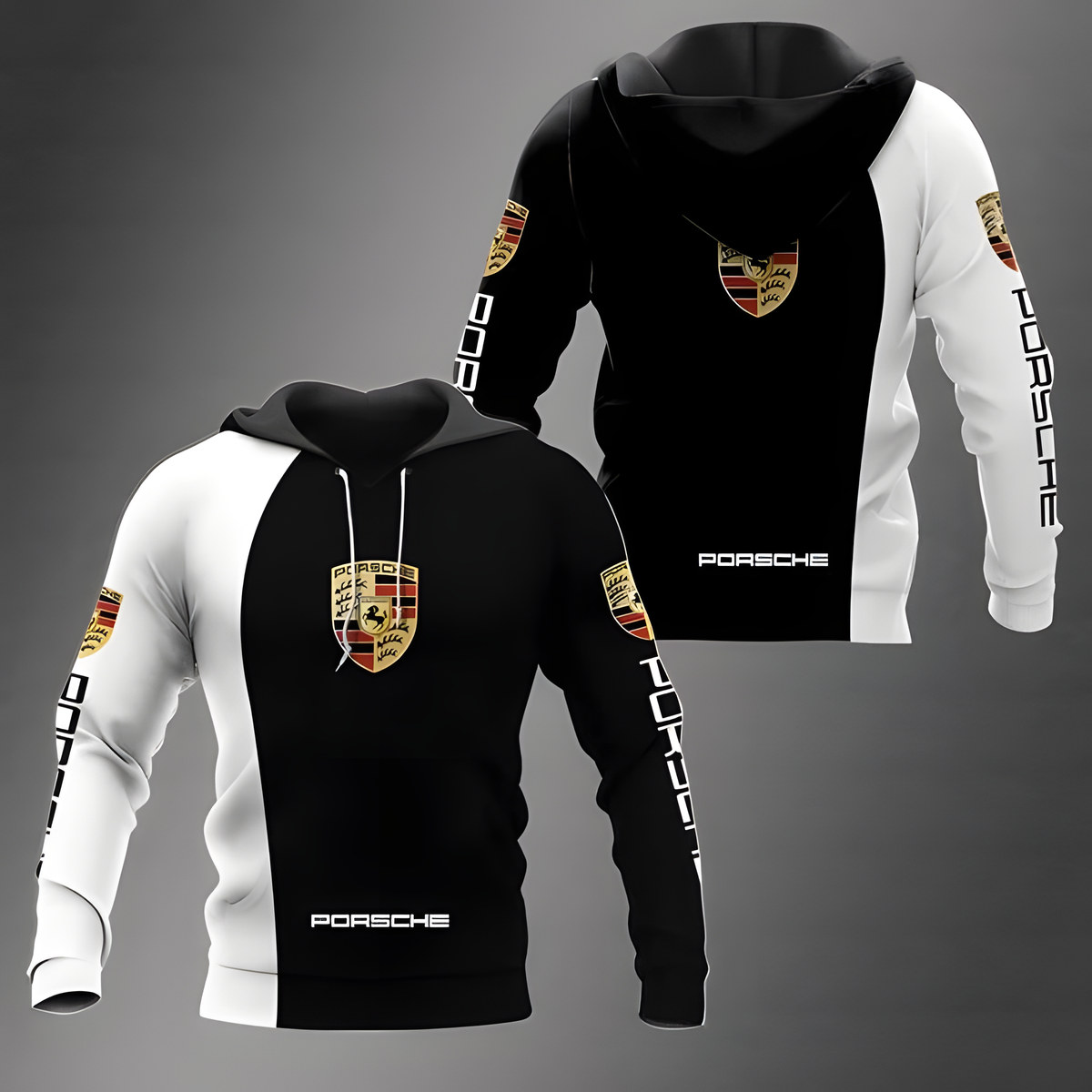 Porsche 1 Hoodie Zip Hoodie