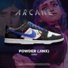 Arcane Powder Air Force Shoes