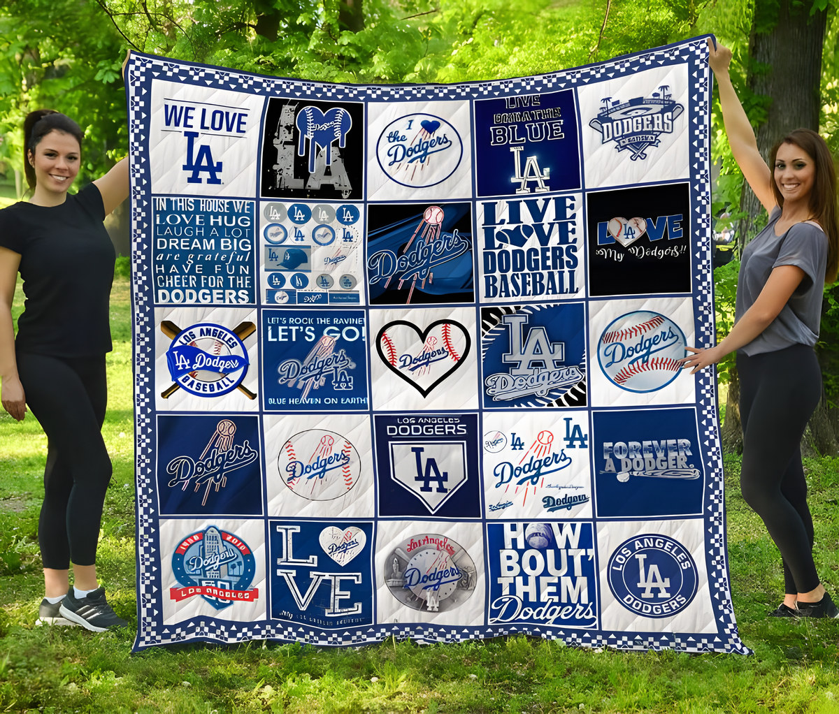 Los Angeles Dodgers 2 Quilt
