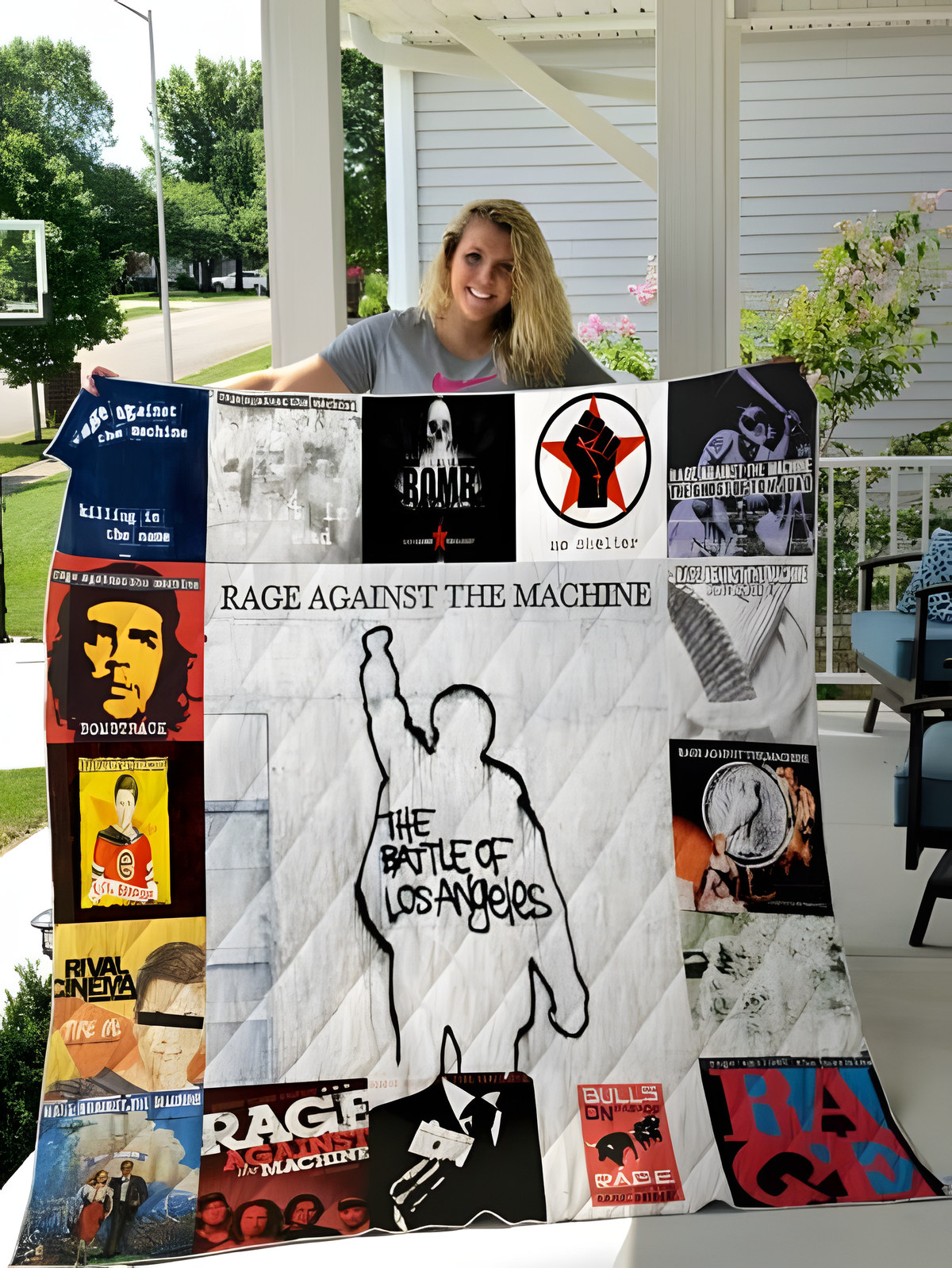 Rage Against The Machine Quilt