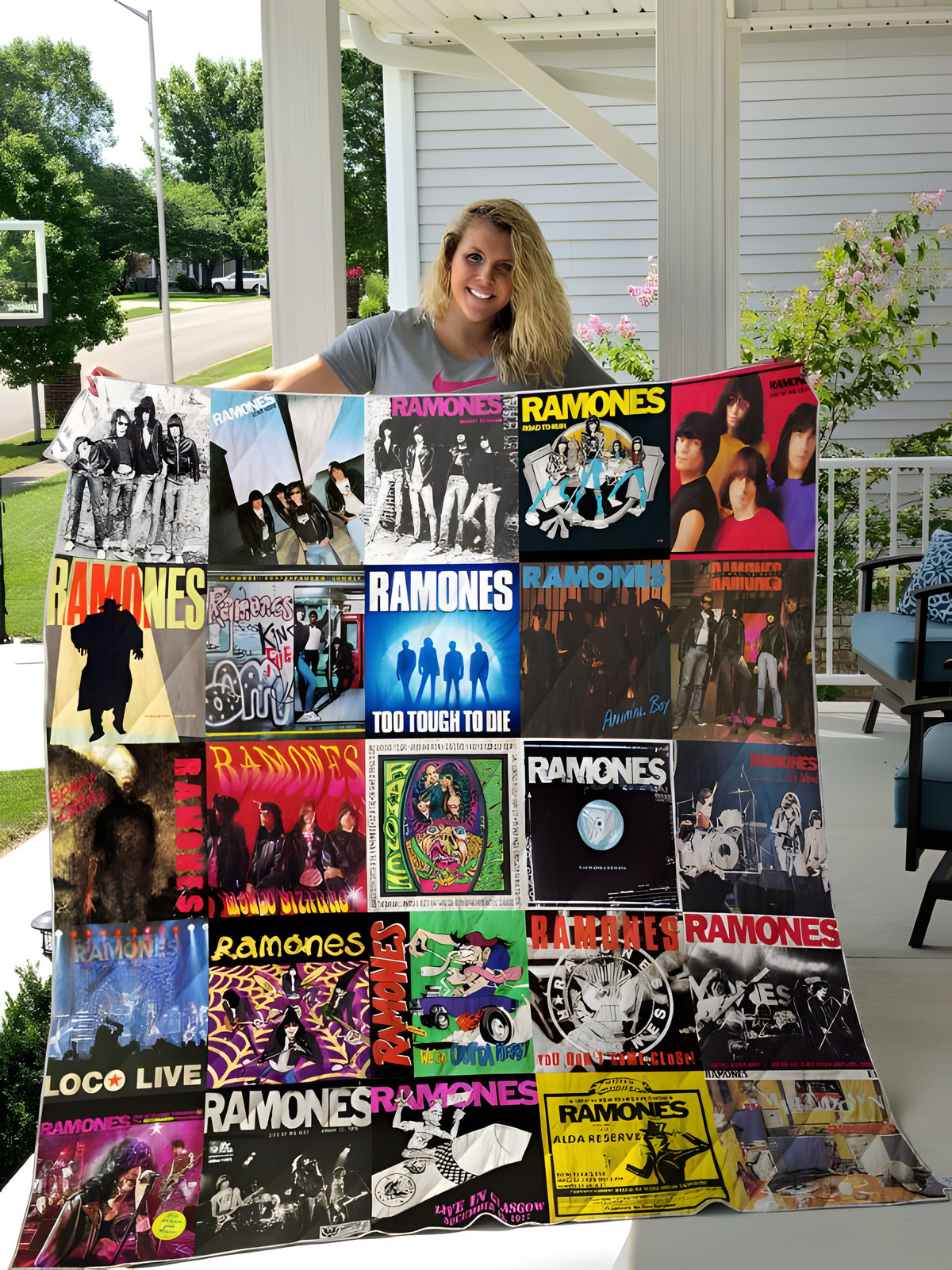 Ramones Quilt