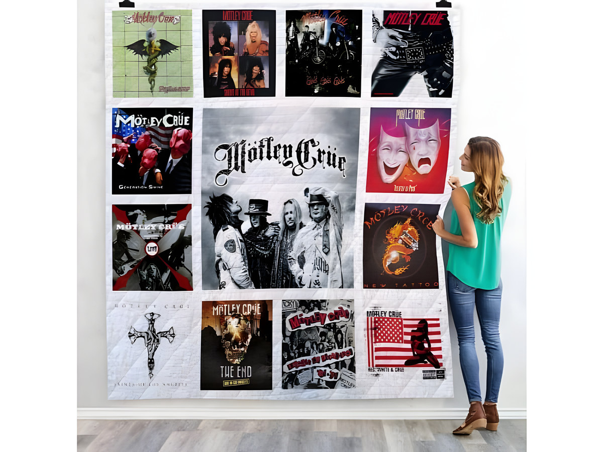 Motley Crue 1 Quilt