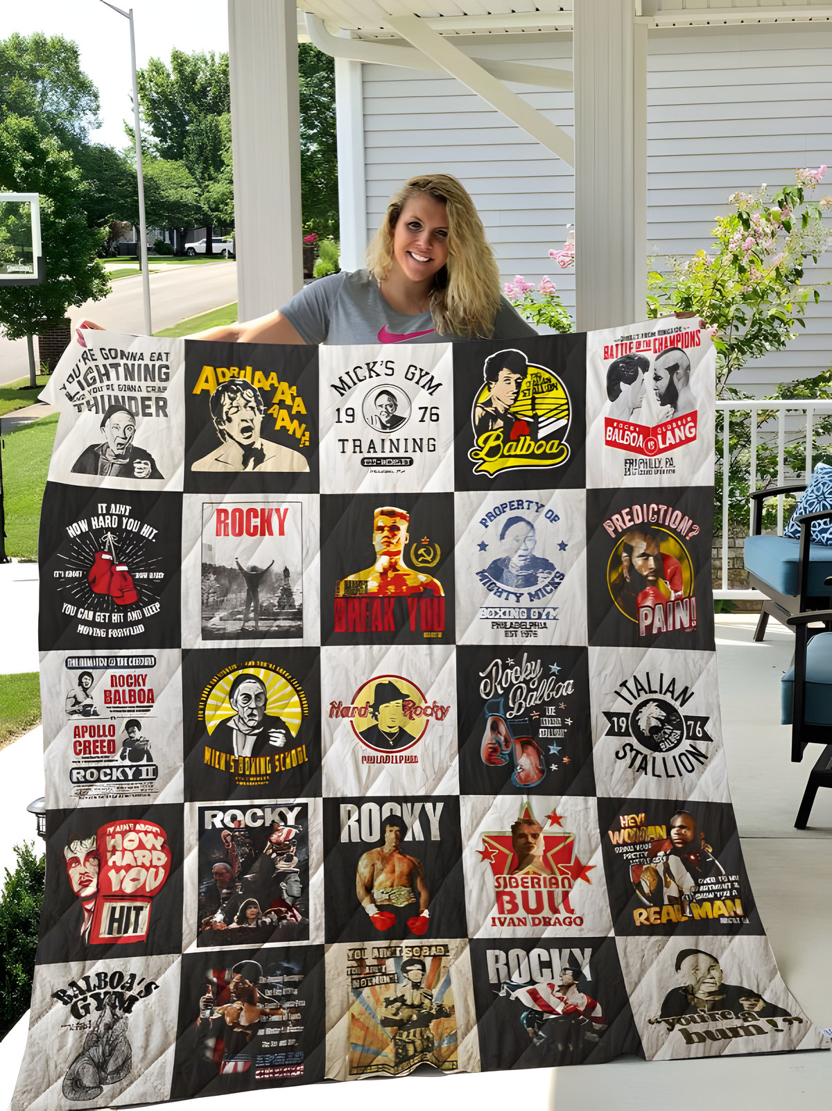 Rocky Balboa 2 Quilt