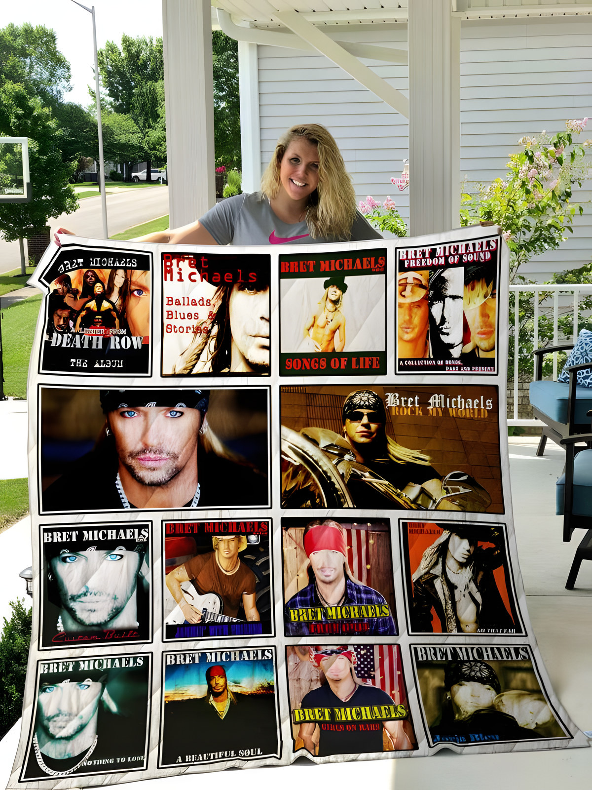 Bret Michaels Lover Quilt