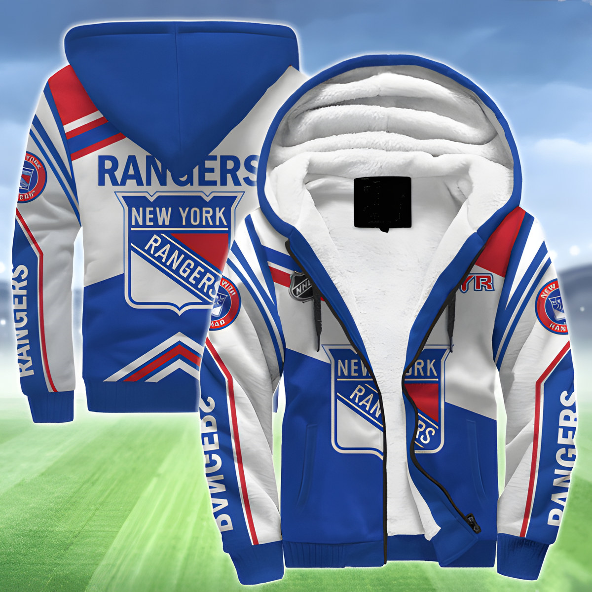 New York Rangers Fleece Jacket
