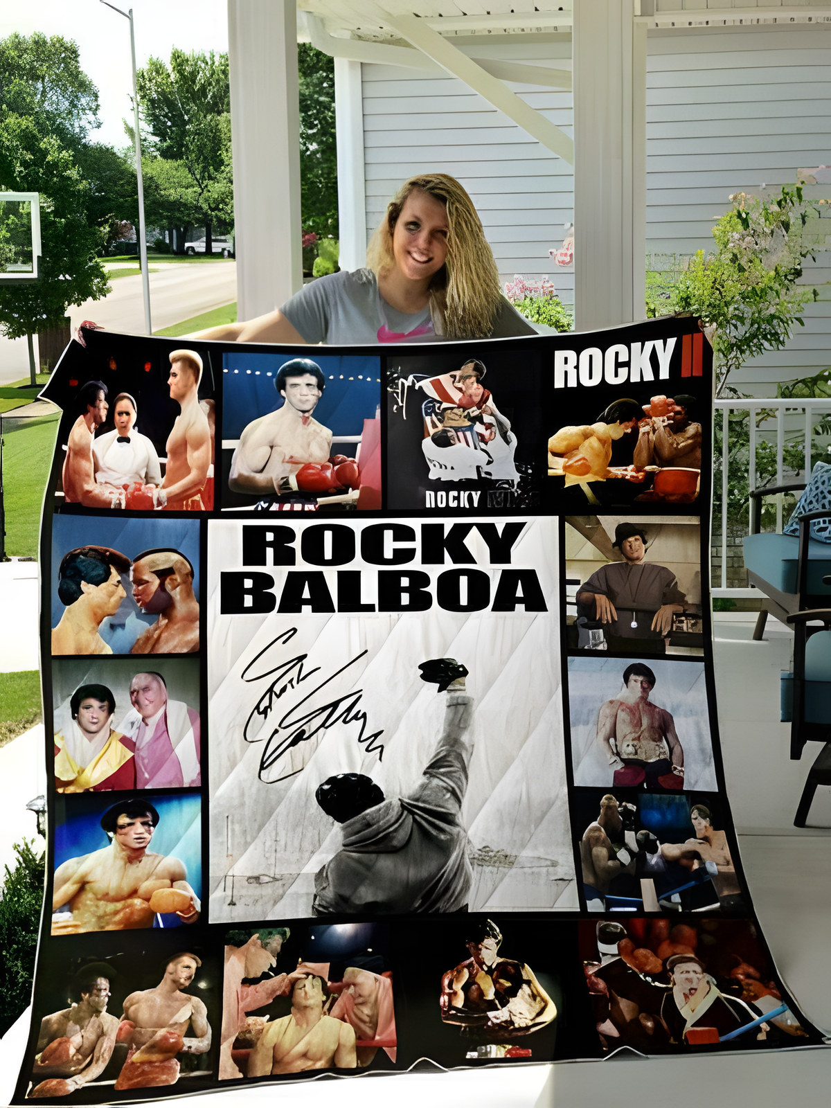 Rocky Balboa 3 Quilt