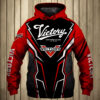 Victory Motorcycle 1 Zip Hoodie 3D