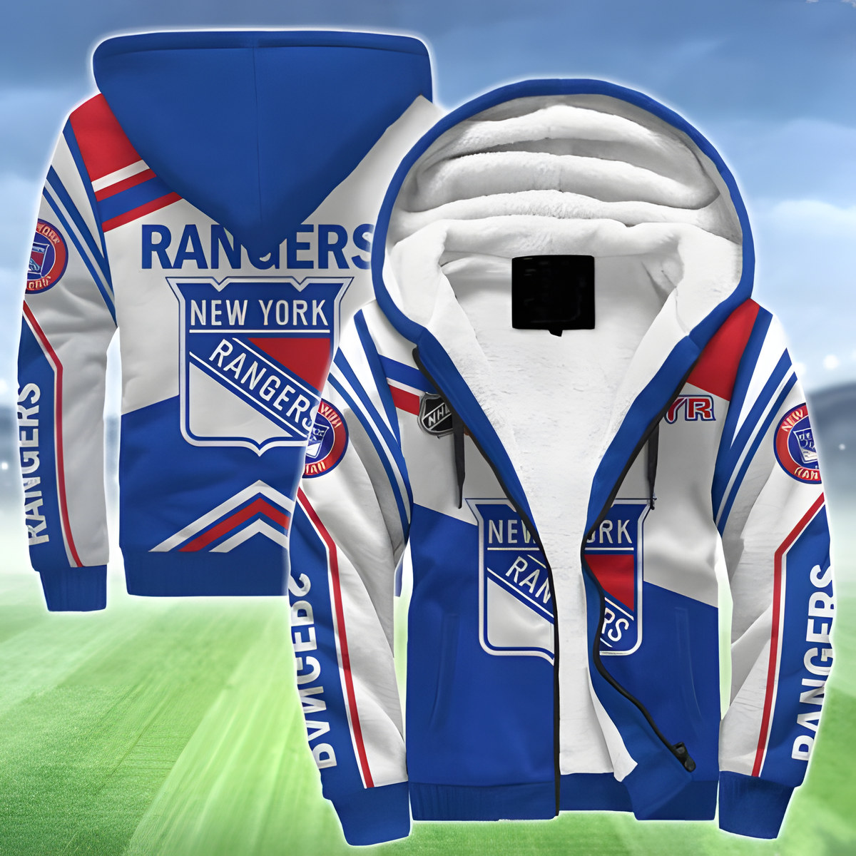 New York Rangers Fleece Jacket