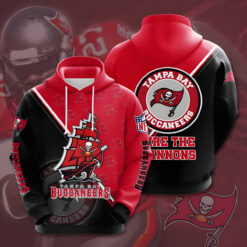 Tampa Bay Buccaneers 1 Zip Hoodie 3D