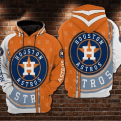 Houston Astros A 11 Zip Hoodie 3D