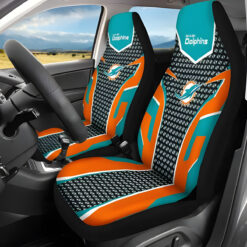 Miami Dolphins 1 Seat Covers
