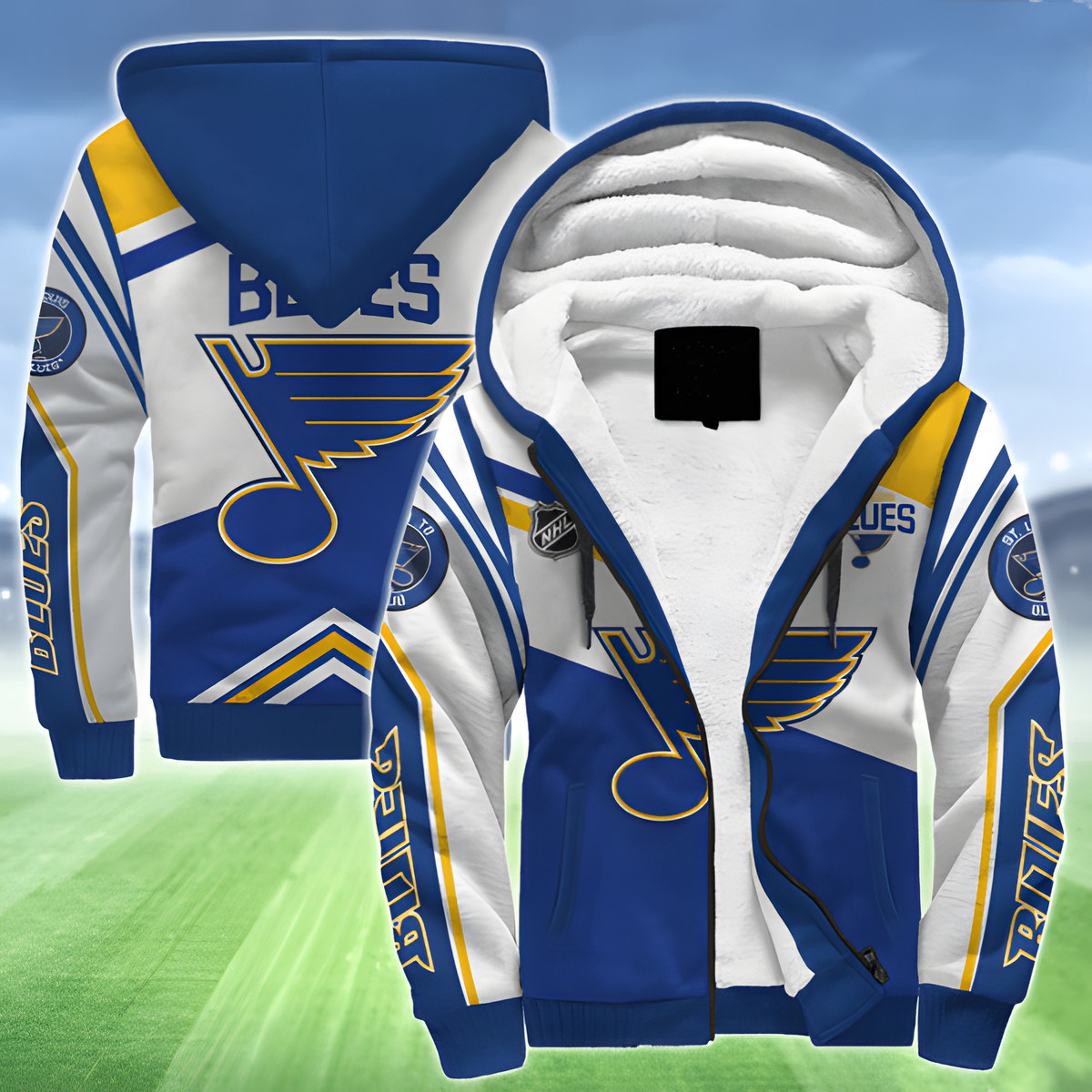 St. Louis Blues A 001 Fleece Jacket