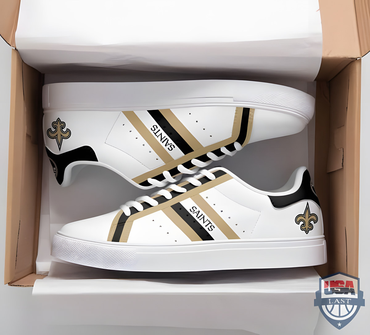 New Orleans Saints Stan Smith Shoes