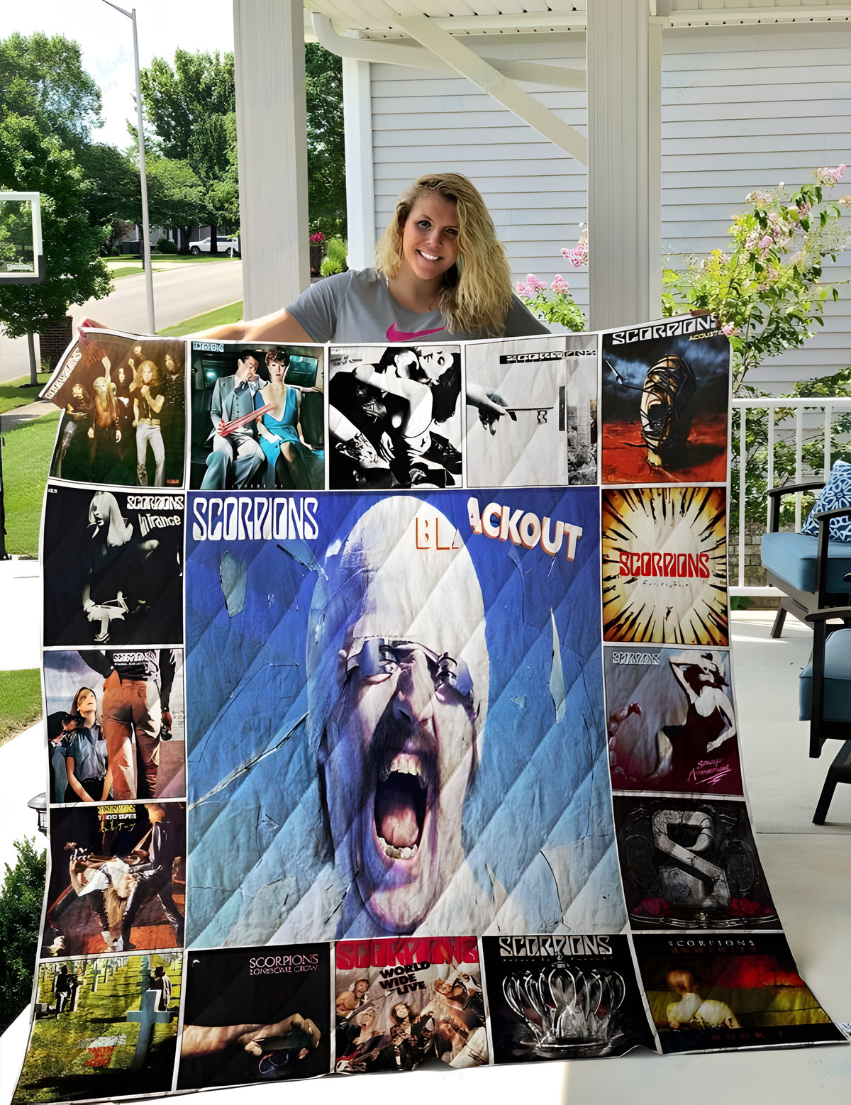 Scorpions Band Lover Quilt