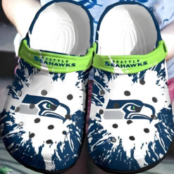 Seattle Seahawks Soft Clogs