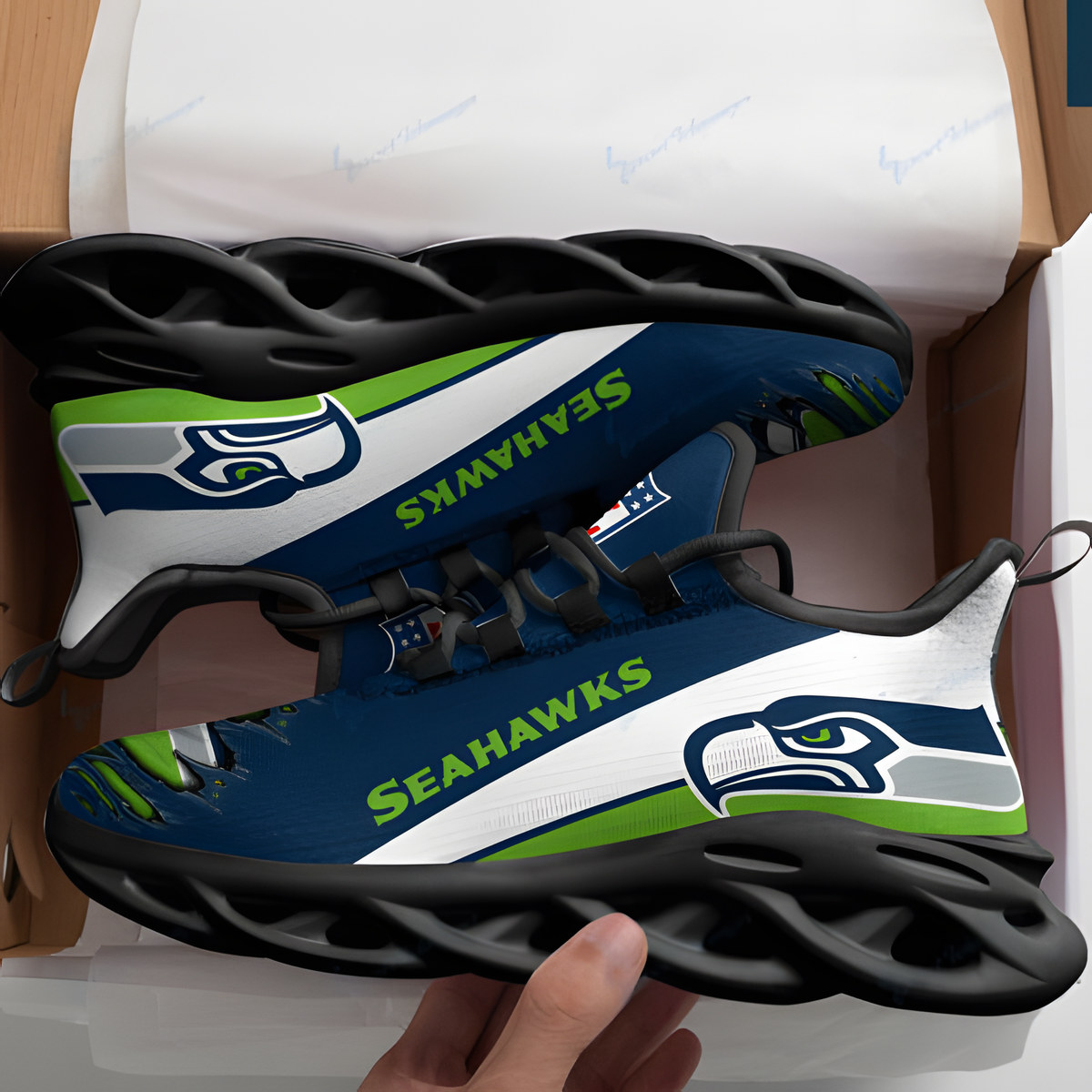 Seattle Seahawks Max Soul Shoes