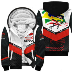 Ayrton Senna Fleece Jacket 6
