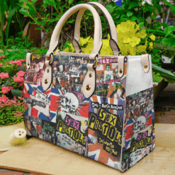 Sex Pistols Leather Handbag