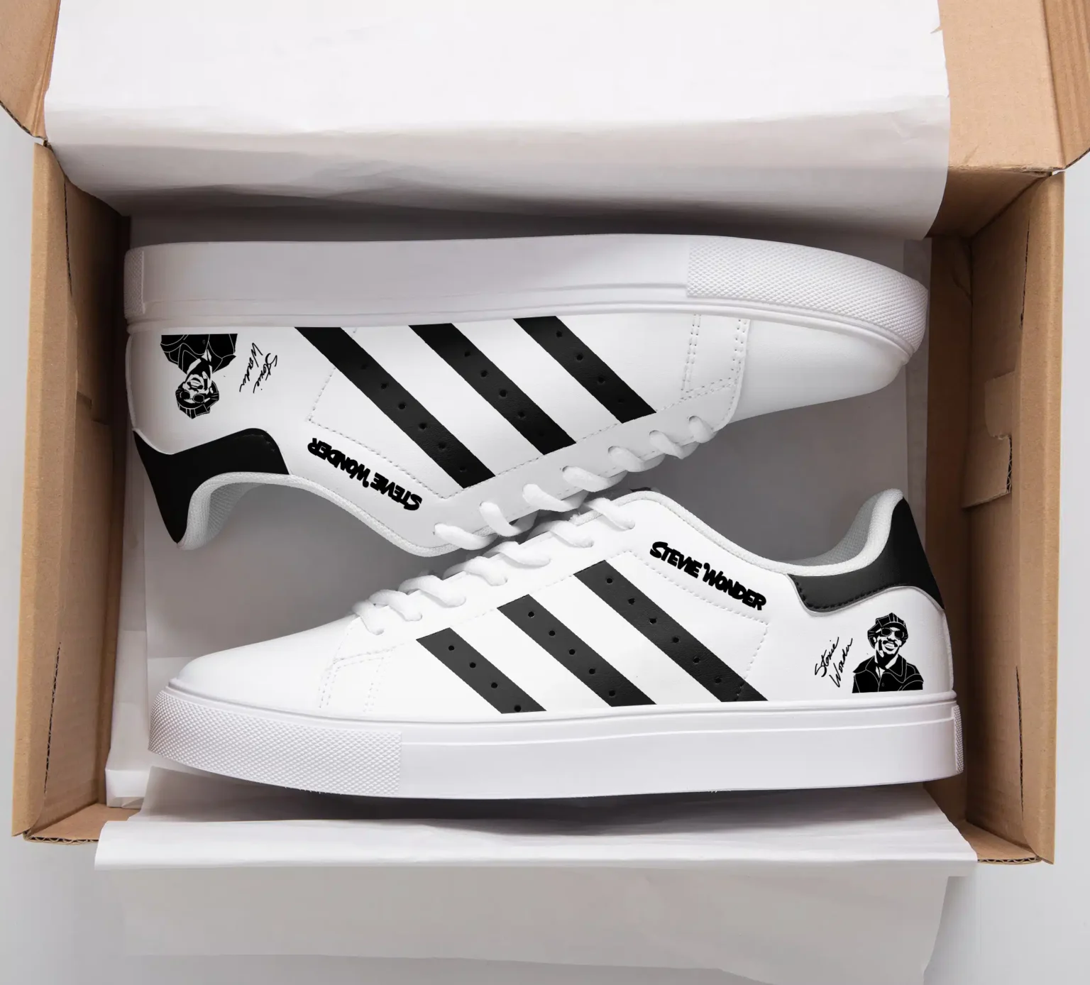 Stevie Wonder Stan Smith Shoes 1 Stevie Wonder Stan Smith Shoes