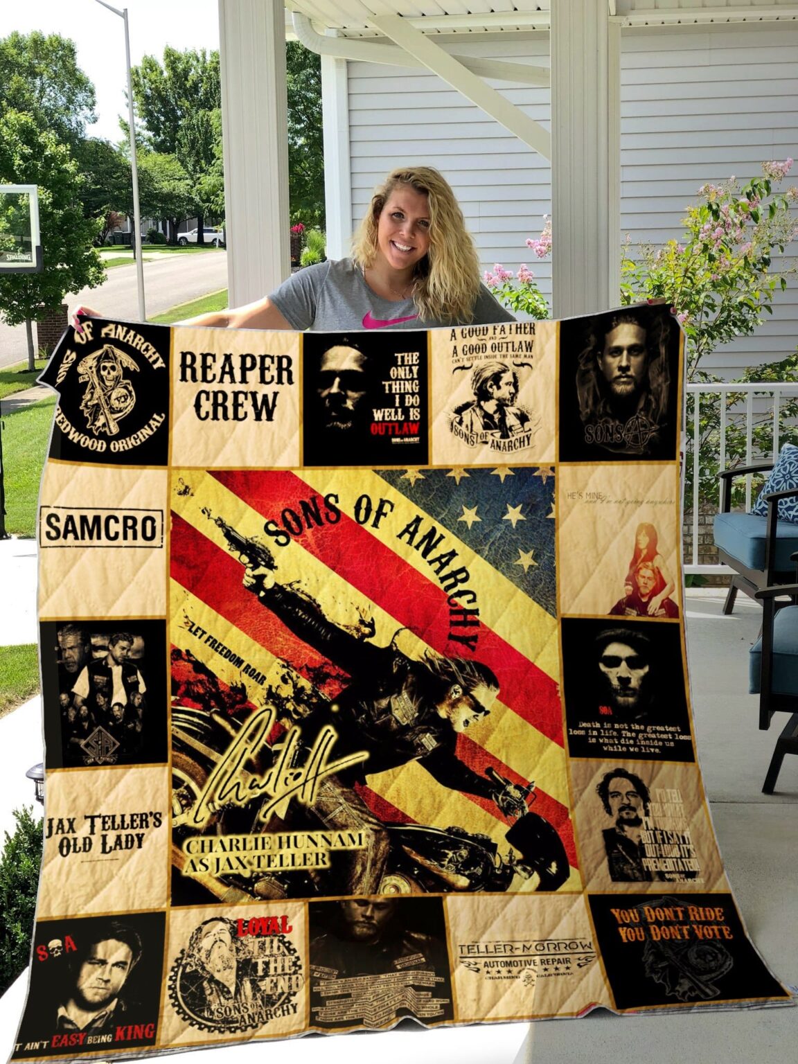 Sons Of Anarchy Quilt 1 Sons Of Anarchy Quilt