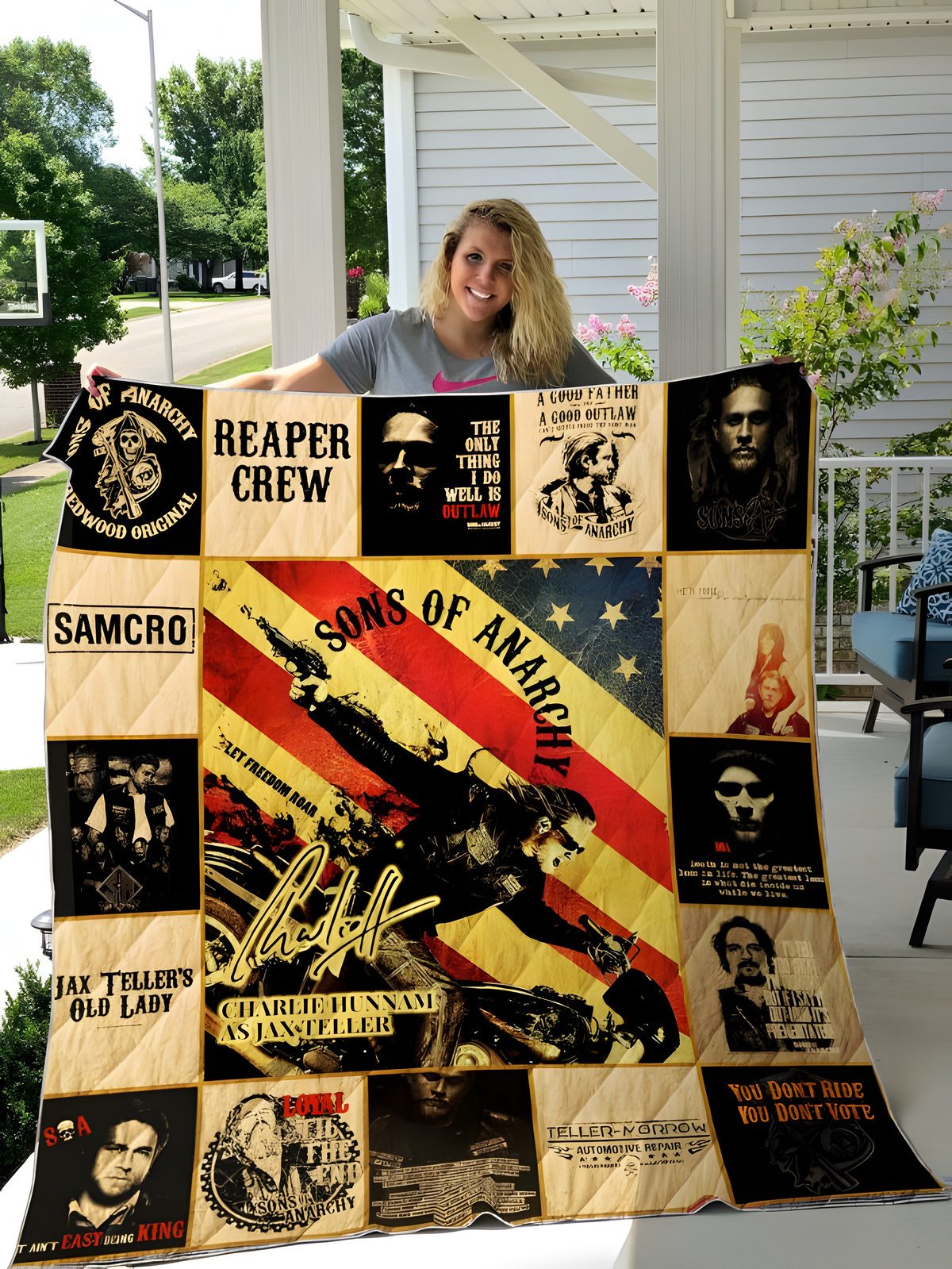 Sons Of Anarchy 3 Quilt