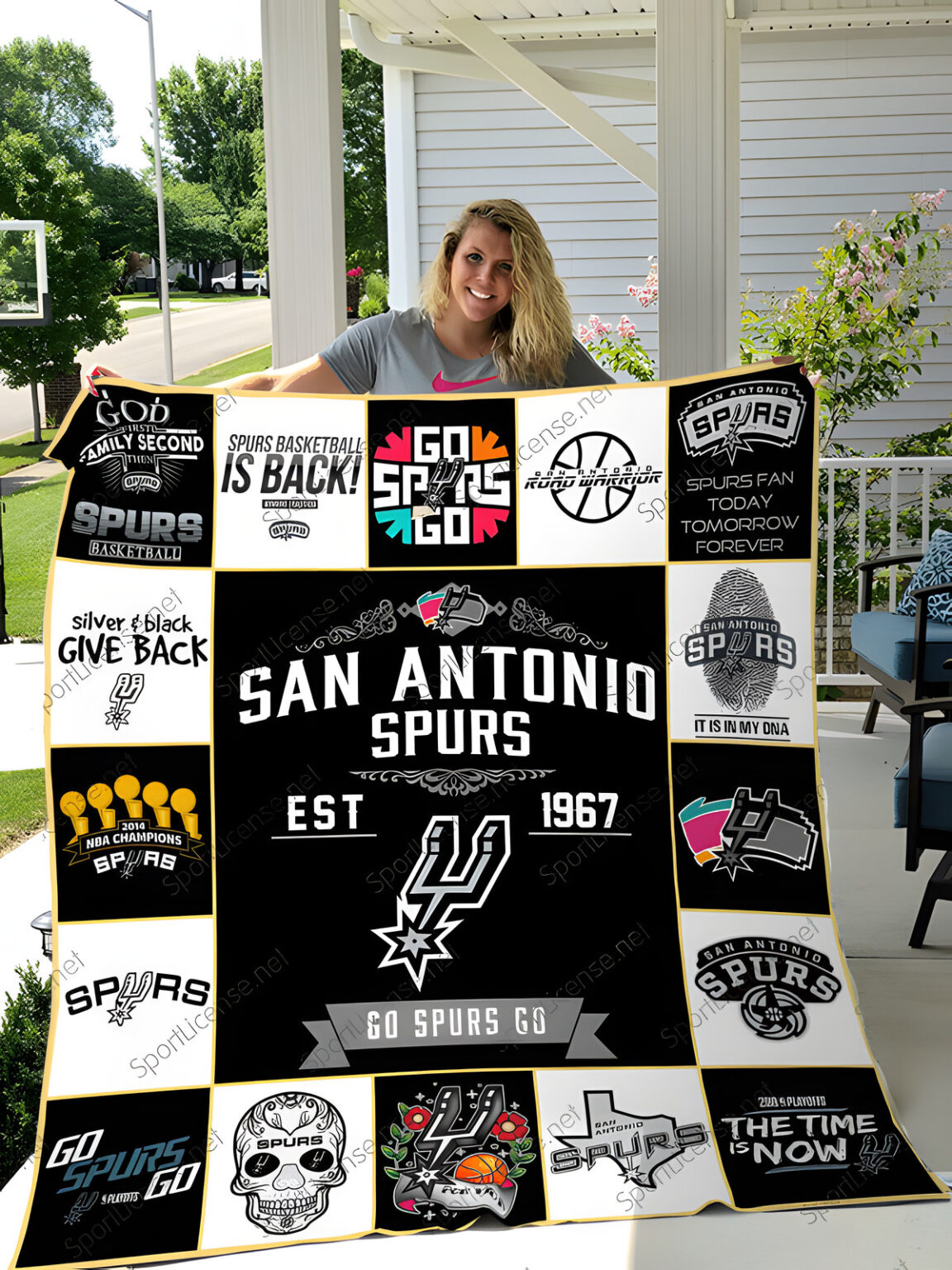 San Antonio Spurs Quilt 1 San Antonio Spurs Quilt