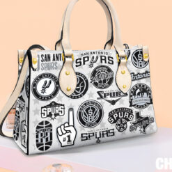 San Antonio Spurs Leather Handbag