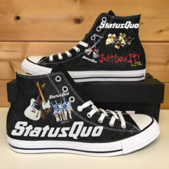 Status Quo High Top Shoes 1