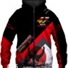 Michael Schumacher Zip Hoodie 3D