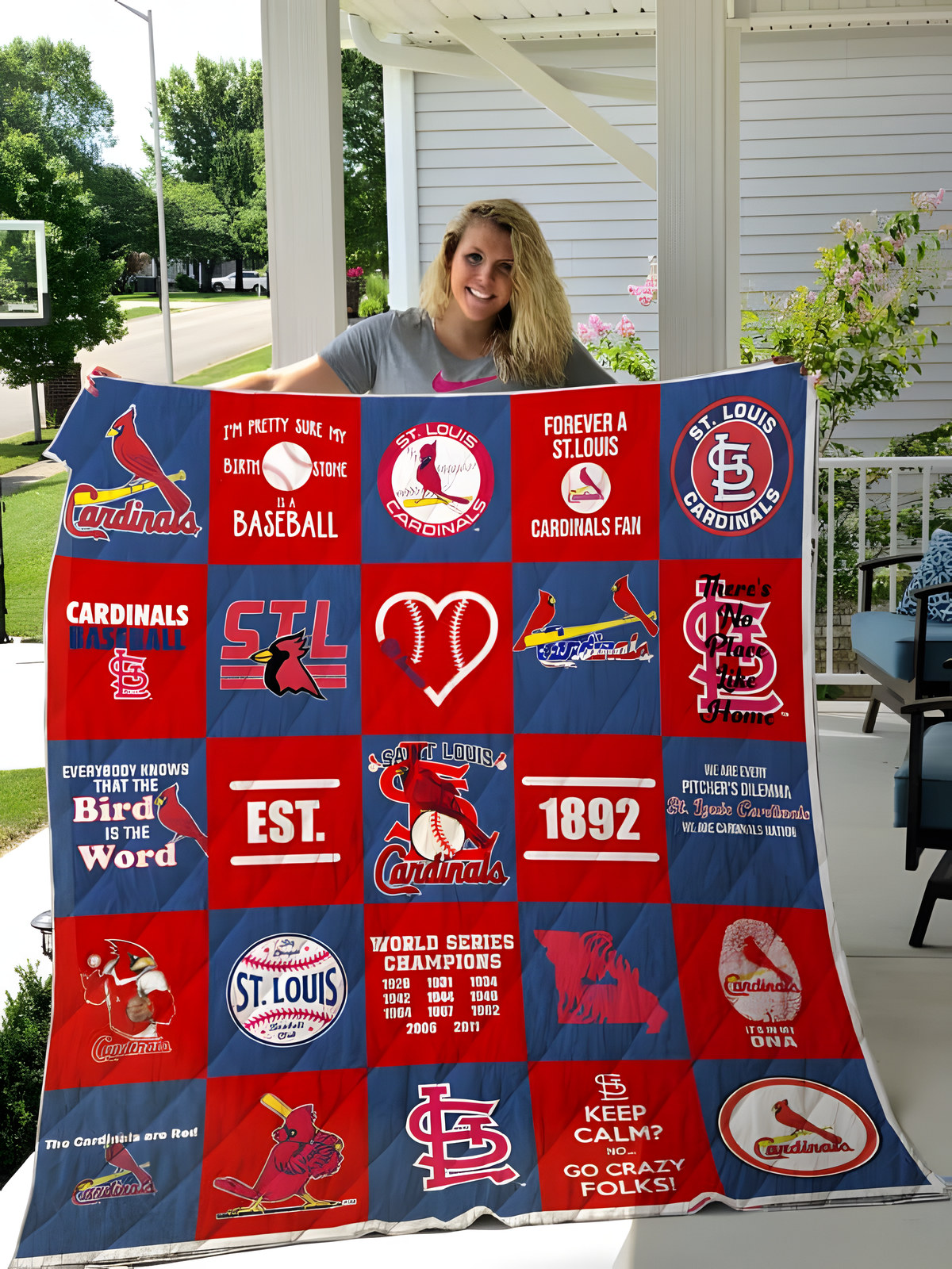 St. Louis Cardinals Quilt