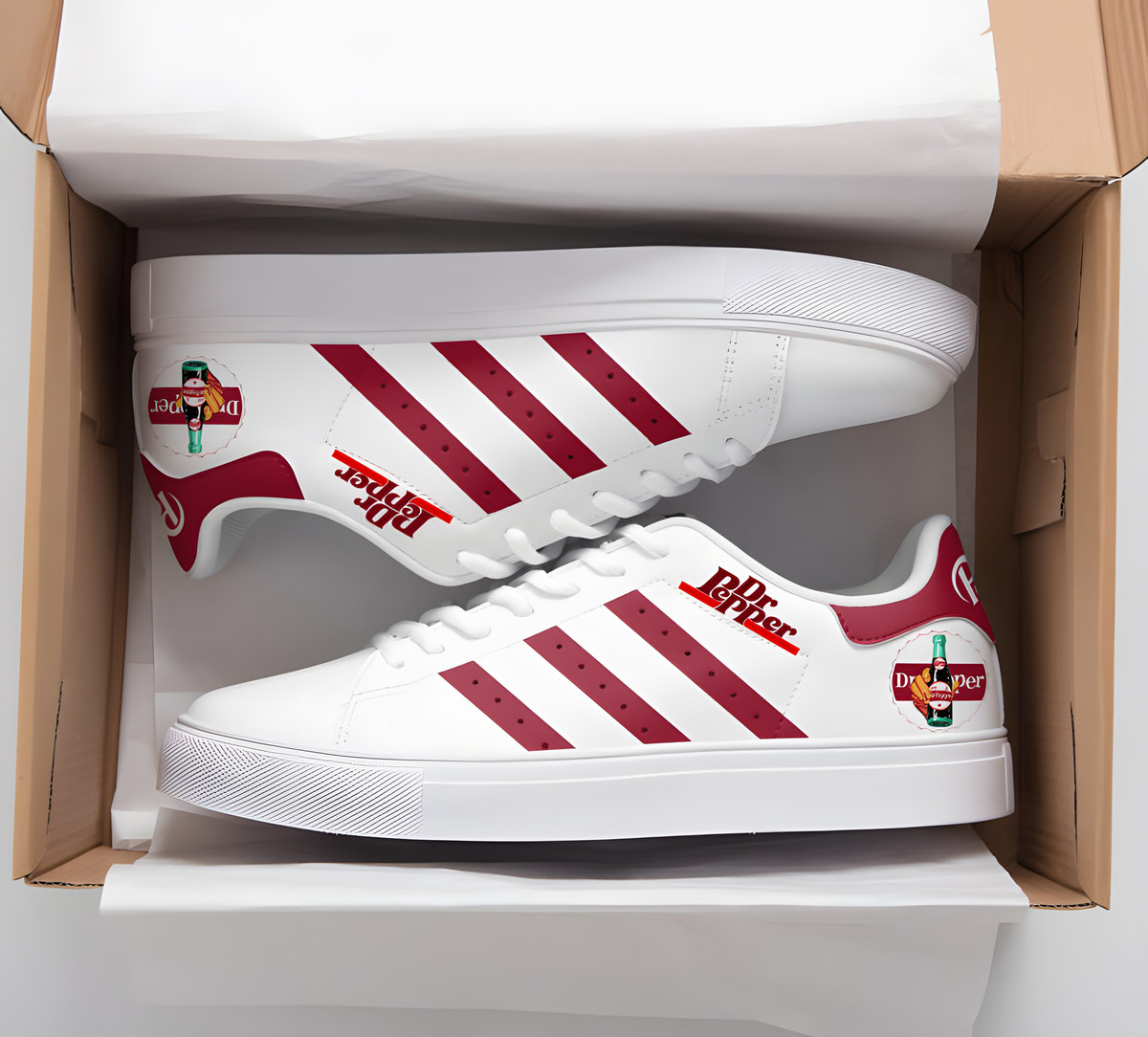 Dr Pepper Stan Smith Shoes